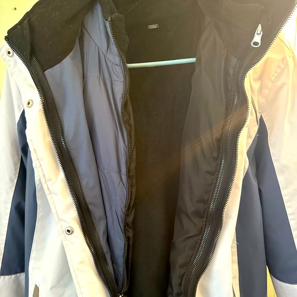 NWOT Radiance Free Country White and Blue 3 in 1 Jacket XL - Picture 4 of 9